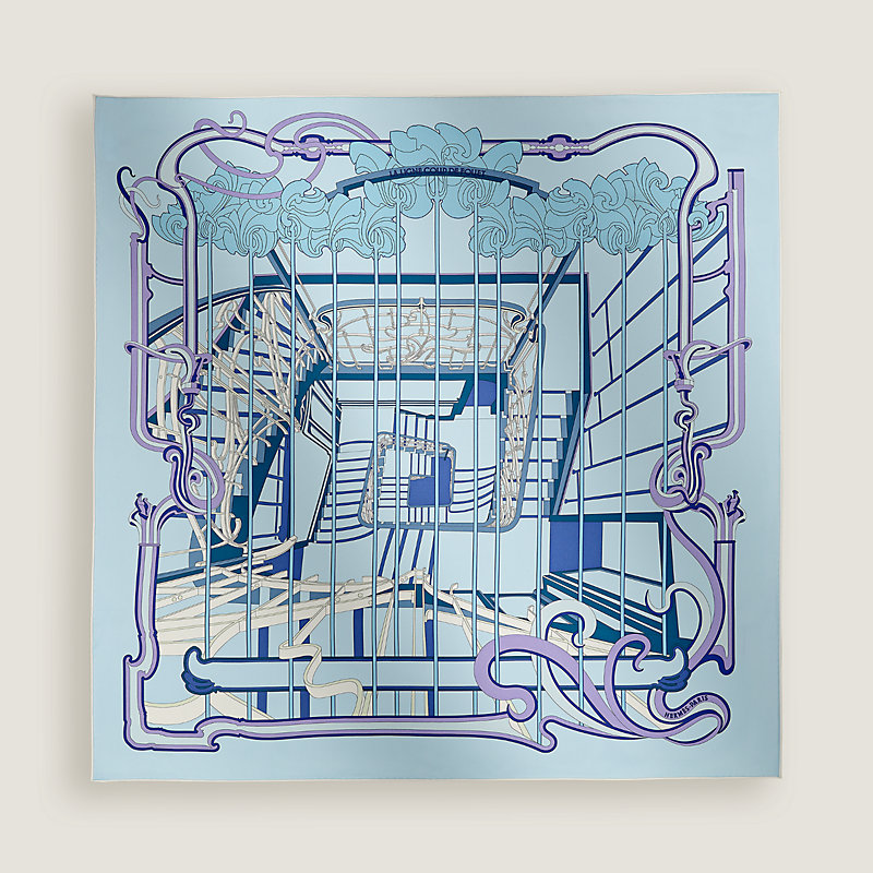 HERMES COUP de FOUET Carré Foulard Hermès 